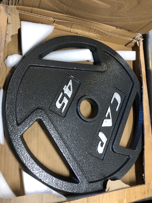 Photo 1 of OLYMPIC GRIP WEIGHT PLATE - 45 LBS 1 PC