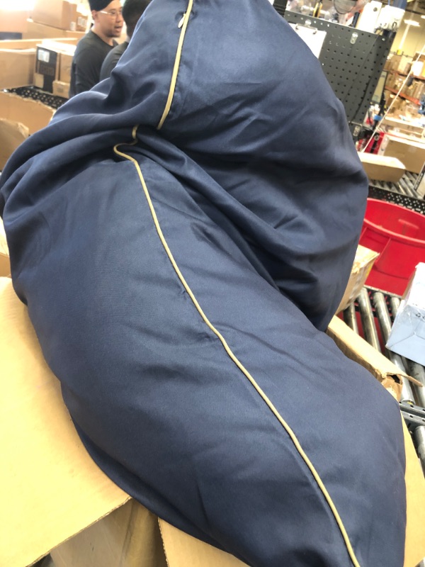 Photo 1 of pet pillow - navy blue extra large 