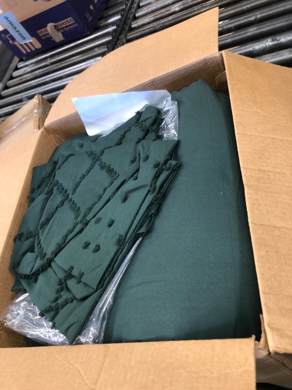 Photo 1 of california king comforter set - green - 