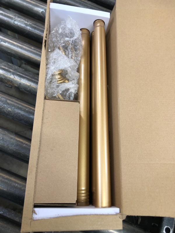 Photo 1 of curtain gold rod 