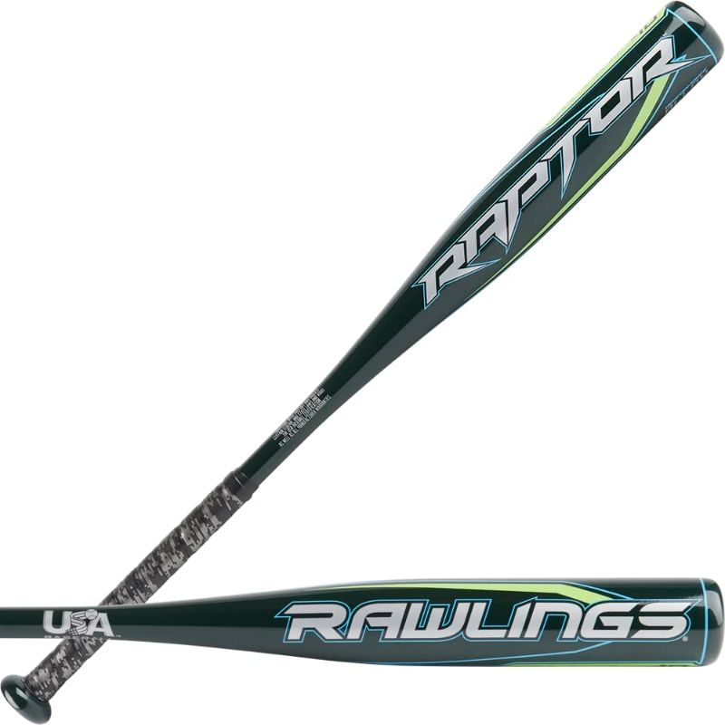 Photo 1 of Rawlings | RAPTOR Baseball Bat | USA | -10 Drop | 2 1/4" Barrel | 1 Pc. Aluminum