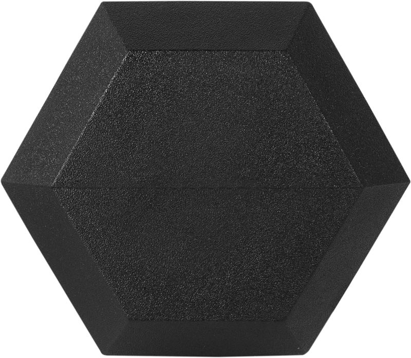 Photo 1 of  Rubber Coated Hex Dumbbell Weight Set 15lb