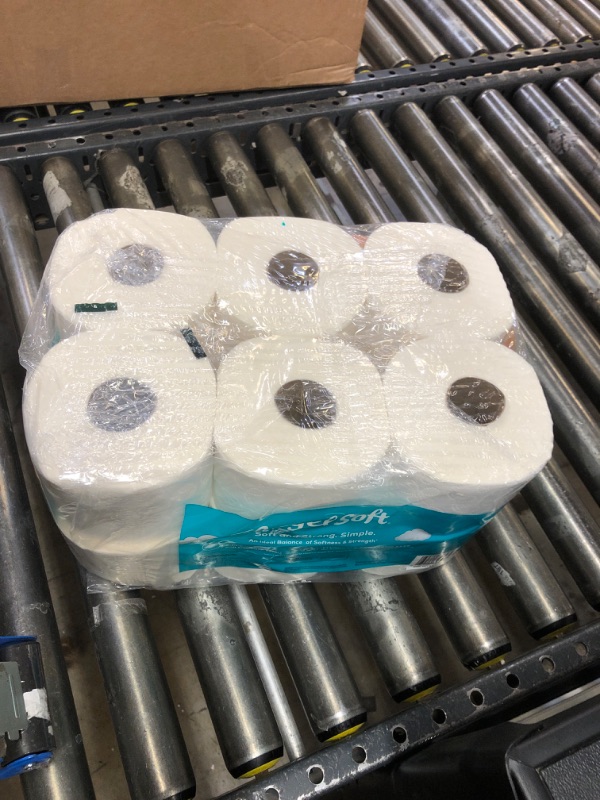 Photo 2 of Angel Soft® Toilet Paper, 48 Mega Rolls = 192 Regular Rolls, 2-Ply Bath Tissue