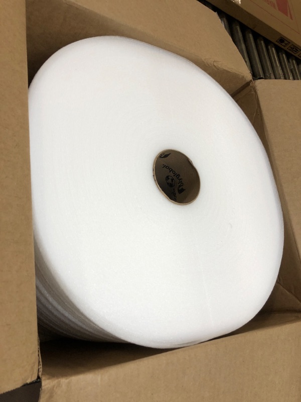 Photo 2 of Uboxes Foam Wrap Roll 320' x 12 Wide 1/16 Thick Cushion - 12 Perforation, White, FOAM11622512 320 Feet