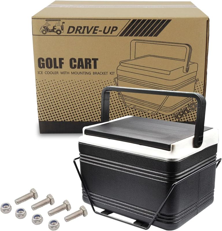 Photo 1 of Drive-up Golf Cart Cooler, Golf Cart Cooler with Mounting Bracket Fits EZGO TXT Club Car DS and Yamaha Star Models
