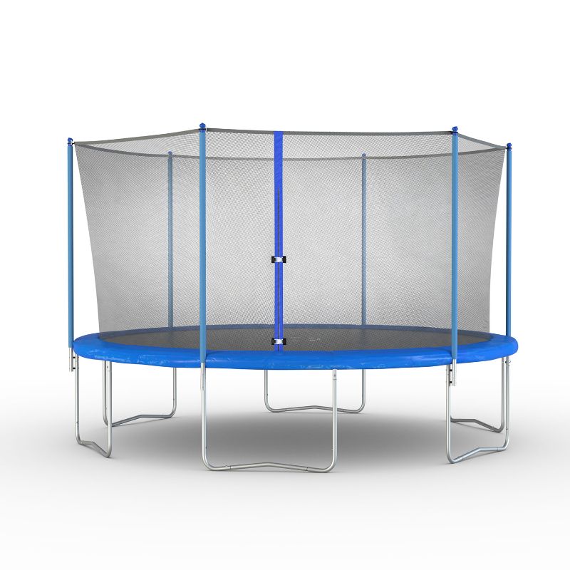 Photo 1 of Sportspower 14' Trampoline with Safety Enclosure (used, unable to test)
