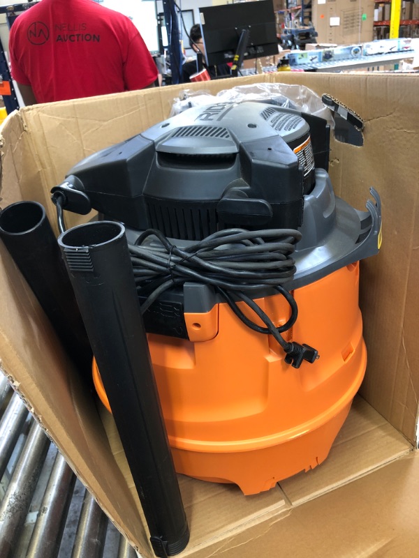 Photo 6 of 16 Gal. 6.5-Peak HP NXT Wet/Dry Shop Vacuum with Detachable Blower, Filter, Hose and Accessories