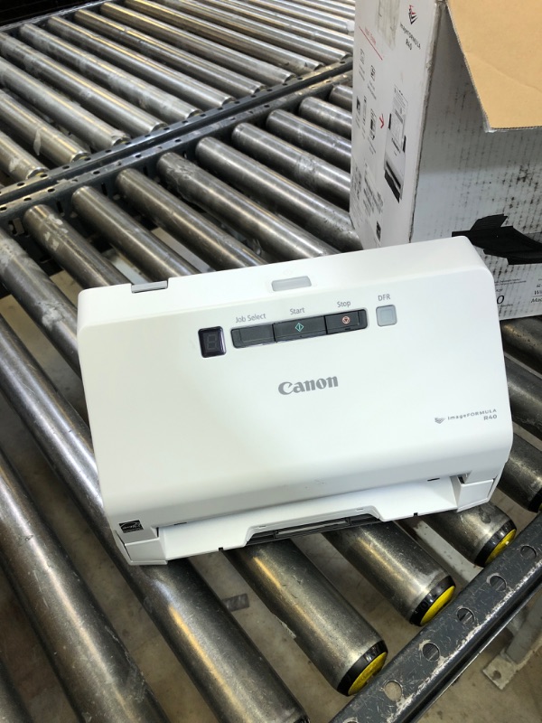 Photo 5 of Canon imageFORMULA R40 Office Document Scanner For PC and Mac, Color Duplex Scanning, Easy Setup For Office Or Home Use, Includes Scanning Software R40 Document Scanner