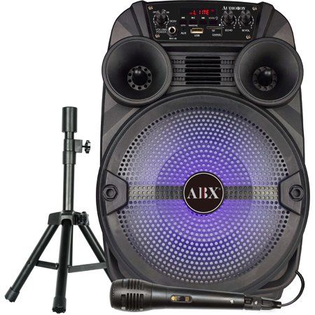 Photo 1 of 
AUDIOBOX 8 RECHARGEABLE SPEAKER with STAND & MIC