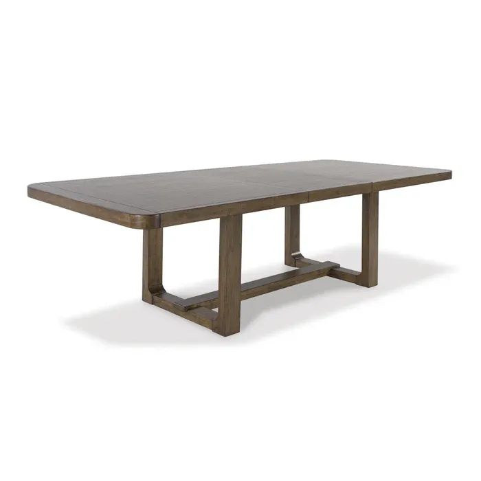 Photo 1 of Signature Design by Ashley Cabalynn Dining Table with Trestle Base D974-35