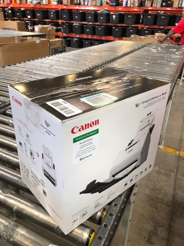 Photo 1 of Canon imageFORMULA R40 Receipt Edition Office Document Scanner