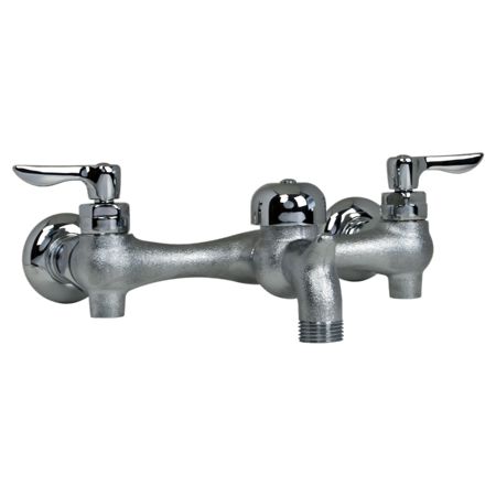 Photo 1 of American Standard Double Handle Wall-Mount Service Faucet with Brass

