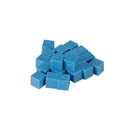 Photo 1 of Hand2mind Blue Plastic Base Ten Unit Blocks, Place Value Blocks, Counting Cubes for Kids Math, Base Ten Blocks Classroom Set, Math Blocks Kindergarten

