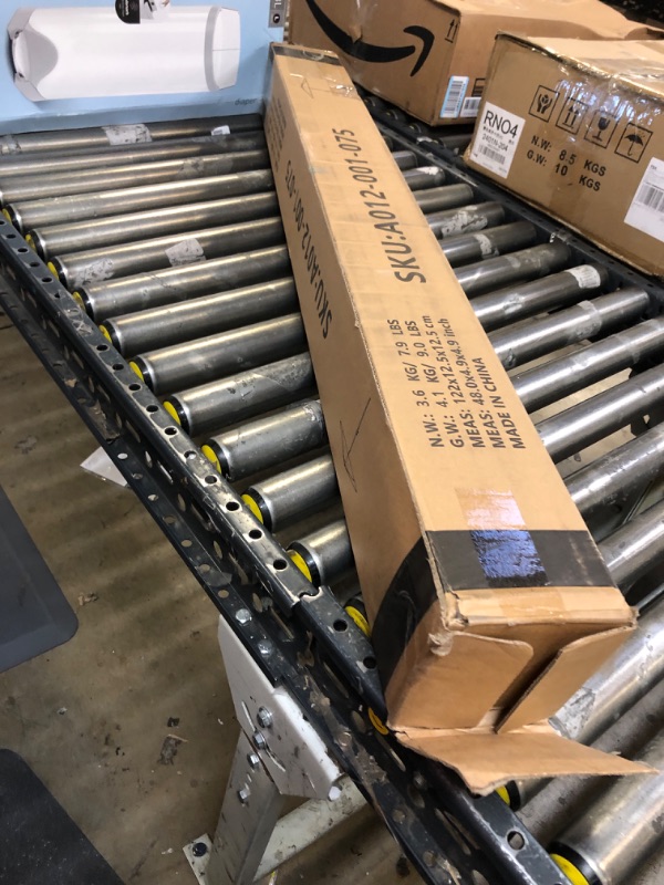 Photo 1 of JEAREY 7.5FT Patio Umbrella Market Table Umbrella with 6 Sturdy Ribs, Push Button Tilt/Crank Outdoor Umbrella for Garden, Deck, Backyard, Pool and Beach,Orange 7.5FT Orange