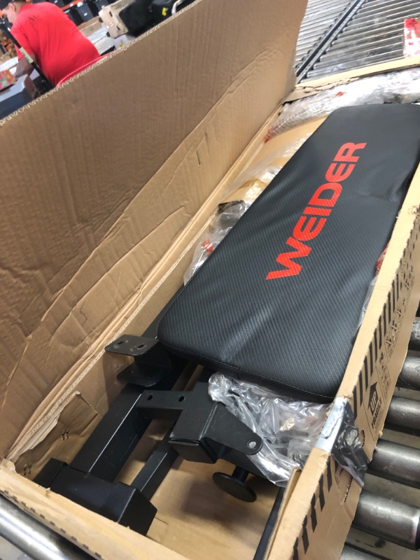 Photo 2 of Weider Legacy Standard Bench and Rack, 410 lb. Total Weight Capacity