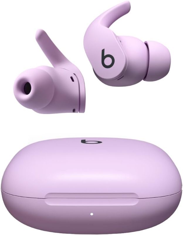 Photo 1 of Beats Fit Pro - True Wireless Noise Cancelling Earbuds - Apple H1 Headphone Chip, Compatible with Apple & Android, Class 1 Bluetooth, Built-in Microphone, 6 Hours of Listening Time - Stone Purple
