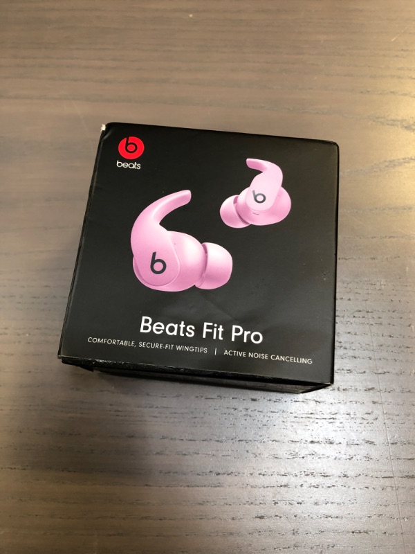 Photo 2 of Beats Fit Pro - True Wireless Noise Cancelling Earbuds - Apple H1 Headphone Chip, Compatible with Apple & Android, Class 1 Bluetooth, Built-in Microphone, 6 Hours of Listening Time - Stone Purple
