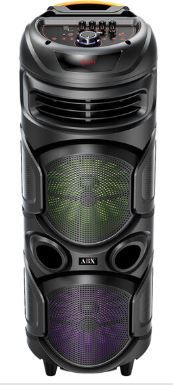 Photo 2 of Audiobox Dual 8" Woofer Rechargeable Tower Speaker
