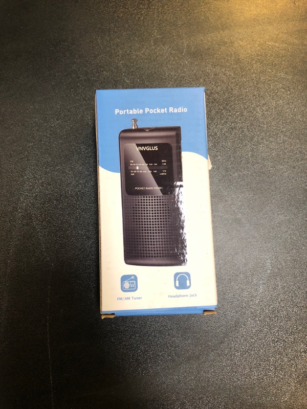 Photo 1 of Portable Pocket Radio Black
