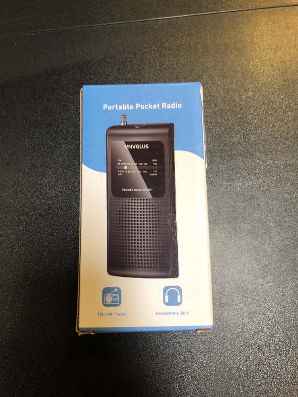 Photo 1 of Portable Pocket Radio Black