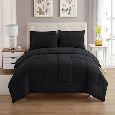 Photo 1 of black comforter set unknown size