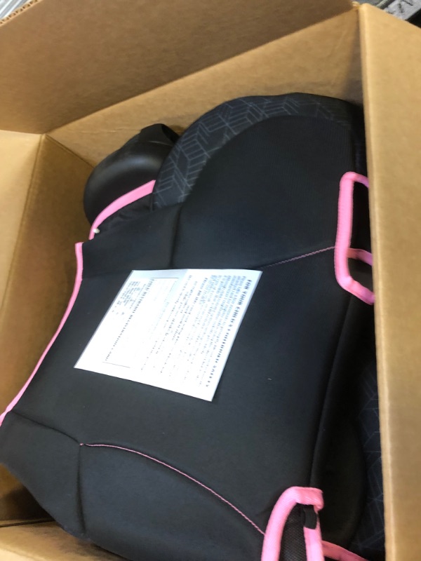 Photo 1 of Evenflo GoTime LX High Back Booster Car Seat High Back Terrain Pink