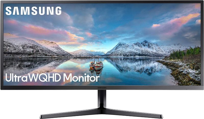 Photo 1 of Samsung 34" Class Ultrawide Monitor with 21:9 Wide Screen, S34J552WQNXZA
