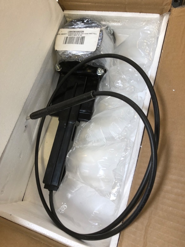 Photo 1 of LaSalle Bristol 66N4AB60GM Valve (Bristol 3Inhxspt Termination Valve With 60In Cable Pull Handle Made In Usa)