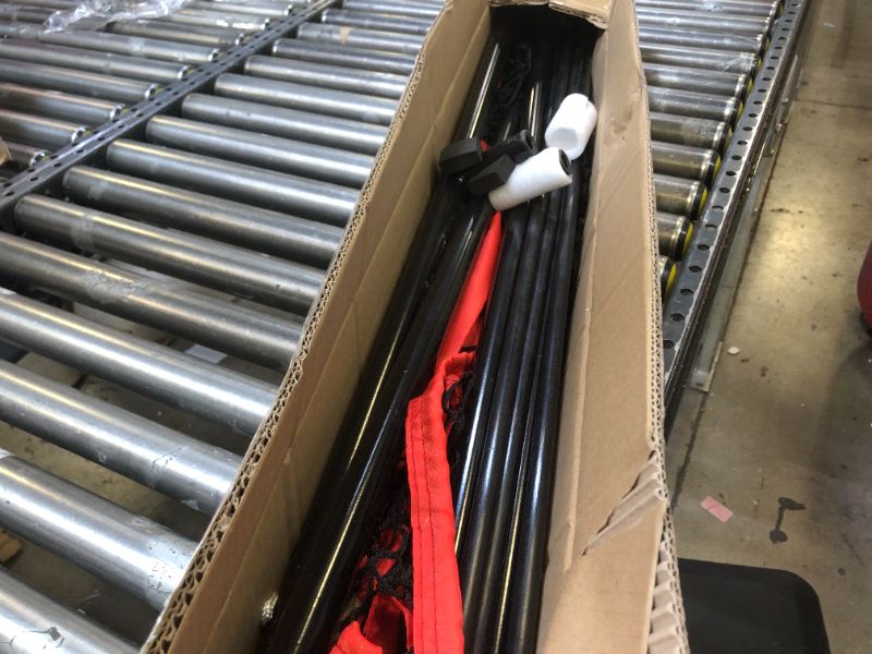 Photo 1 of VEVOR 7x7 ft Baseball Softball Practice Net, Portable Baseball Training Net for Hitting Batting Catching Pitching, Backstop Baseball Equipment Training Aids with Bow Frame, Carry Bag, and Strike Zone