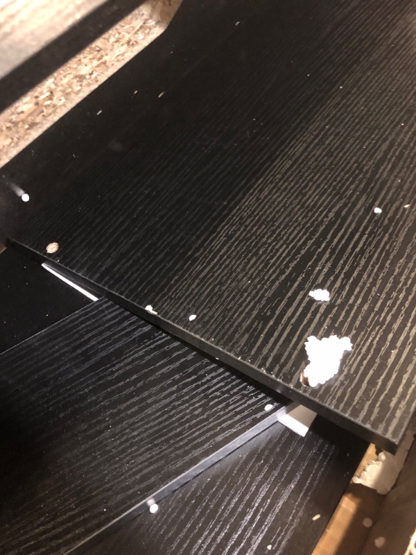 Photo 1 of FABATO 59'' Floating TV Stand with LED Light Power Outlet, Floating Shelf for Under TV Wall Mount with Storage Shelf, Media Console Entertainment Center for Living Room, Black LED 59'' Black