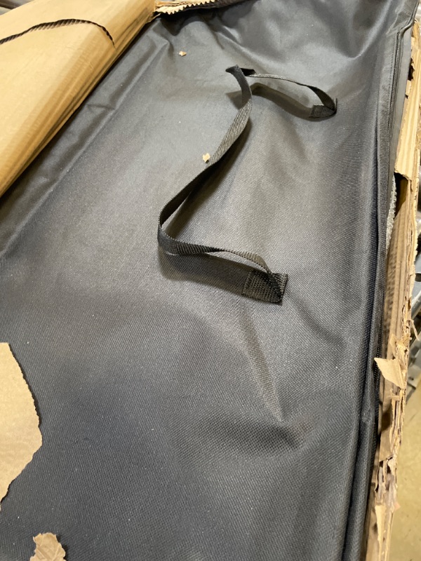 Photo 1 of Folding Table, Outdoor Folding Camping Table with Adjustable Legs, Lightweight Roll Up Aluminum Camp Table with Carrying Bag, for Indoor & Outdoor Party, Picnic, Beach, BBQ