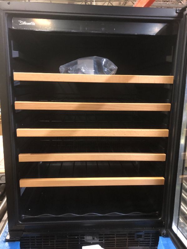 Photo 4 of Silhouette 24 inch Stainless Steel Single Zone Wine Cellar
