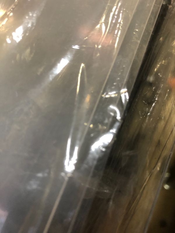 Photo 1 of 3 Pack PET Sheet Panels - 24" x 48" x 0.04" Plexiglass - Quality Lightweight and Shatterproof Glass Alternative Perfect for DIY Sneeze Guards, Face Shields, Railing Guards, and Pet Barriers. 24x48"x0.04"(Pack of 3)