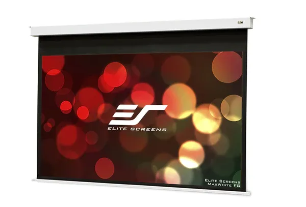 Photo 1 of Elite Screens EB100HW3-E12 Evanesce B 100? Diag. 16:9: Recessed In-Ceiling Electric Motorized Projector Screen with Installation Kit: 8k/4K Ultra HD Ready Matte White Fiberglass Reinforced Projection Surface
