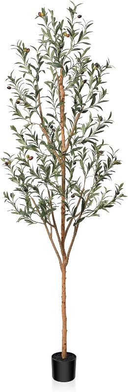 Photo 1 of Olive Tree 7FT Tall Faux Silk Plant