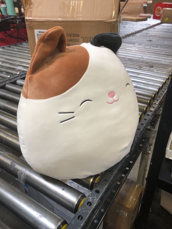 Photo 2 of Squishmallows 14-Inch Brown and Black Calico Cat Plush - Add Cam to Your Squad, Ultrasoft Stuffed Animal Large Plush Toy, Official Kelly Toy Plush Calico Cat Cam