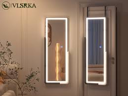 Photo 1 of x003o9wplzVlsrka Full Length Mirror with Lights LED Mirror 63 x 20 Full Body Mirror Floor Standing