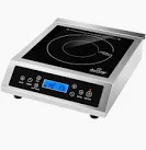 Photo 1 of Duxtop Professional Portable Induction Cooktop & Professional Stainless Steel Cookware Induction Ready Impact-bonded Technology (8.6Qt Stockpot) Cooktop 