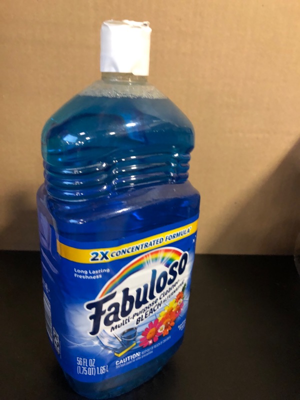 Photo 2 of Fabuloso All-Purpose Cleaner with Bleach Alternative 2x Concentrated, Spring Fresh - 56 fl oz