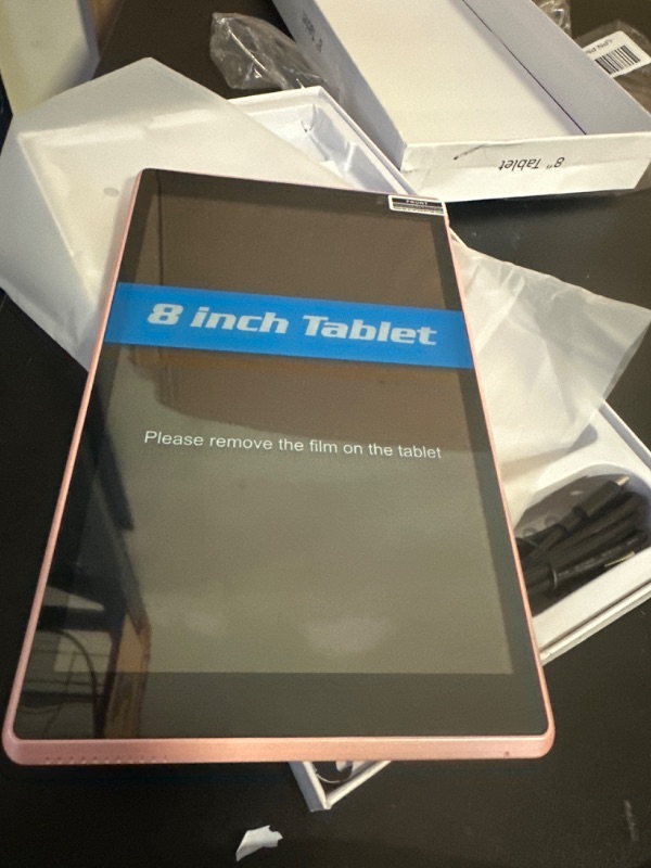 Photo 3 of Tablet Android 11 Tablets, 8 inch Tablet 2GB RAM, 32GB ROM Support 512GB Expand Computer Tablet PC, Quad-Core Processor, IPS Touch Screen, 2+5MP Dual Camera, 4300mah Battery, Wifi Tableta, Pink