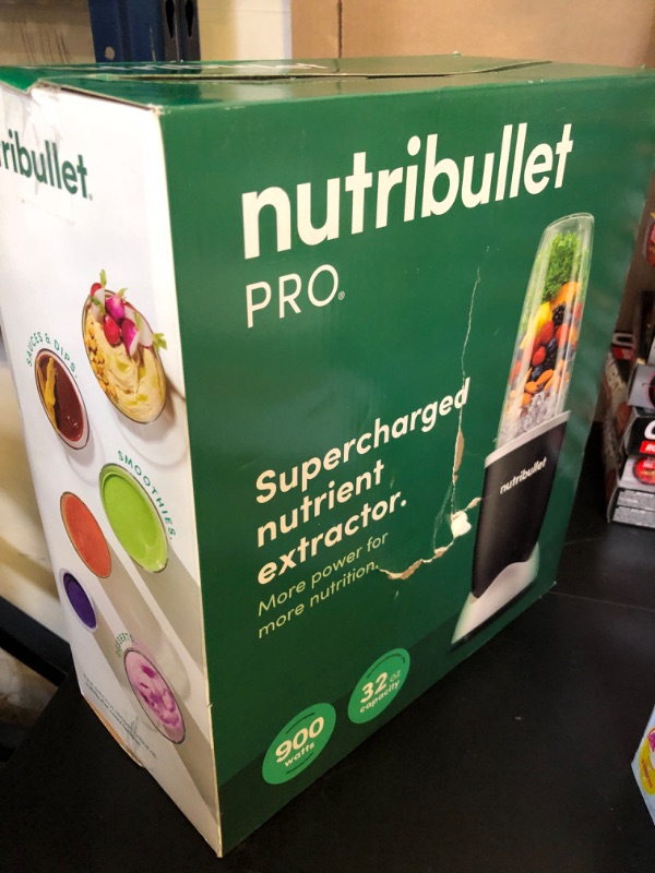 Photo 2 of NutriBullet Special Edition NutriBullet Pro 900 - Watt Blender (MatteBlack)
