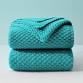 Photo 1 of Peace nest Chunky Knit Blanket for Women,Soft Cable Knitted Throw Blanket for Couch,Sofa,Chair,Bed,Office,Cozy Lightweight Outdoor Throw,Woven Summer Comfy Blanket Gift, Lake Blue Blanket, 50"*60"