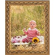Photo 1 of AUEAR, 8x10 ornate Finish Photo Frame, Real Glass, Color: Bronze