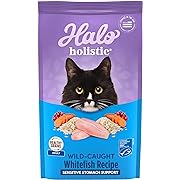 Photo 1 of Halo Holistic Seafood Medley Sensitive Stomach Dry Cat Food, 10-lb bag