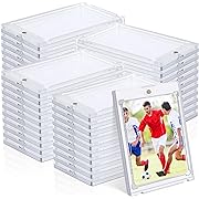 Photo 1 of  Magnetic Card Holders for Trading Cards, 35pt Acrylic Card Protectors Baseball Card Display Case Fit for Sports Cards