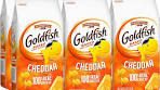 Photo 1 of exp date 06/2024--6pack Goldfish Cheddar Crackers, Snack Crackers