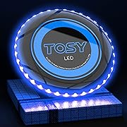 Photo 1 of TOSY Flying Disc - 16 Million Color RGB or 36 or 360 LEDs, Extremely Bright, Smart Modes, Auto Light Up, Rechargeable, Birthday Gift, Easter Basket Stuffers 