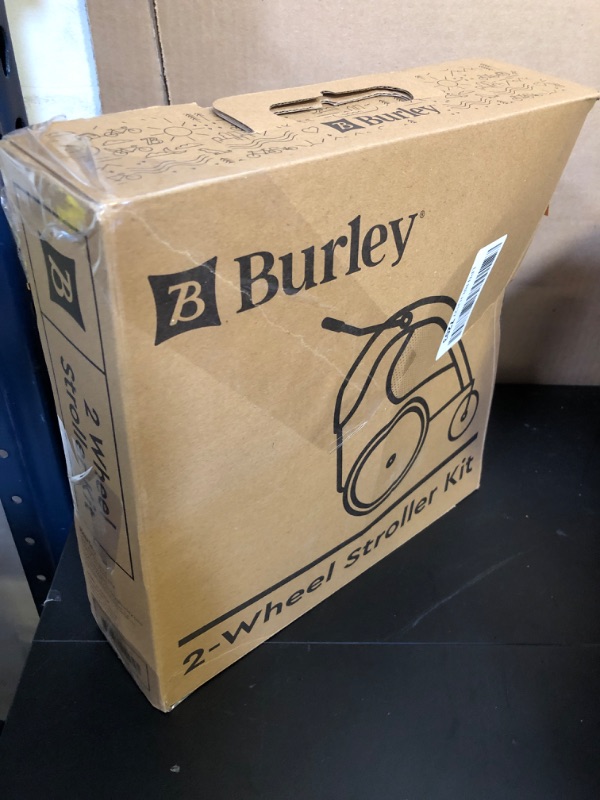 Photo 1 of 2Wheels Burley Bike Trailer Stroller Kit    Black/Silver 2-Wheel