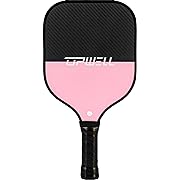 Photo 1 of Pickleball Paddles Set - Carbon Fiber Pickleball Paddle Rackets Equipment Graphite for Adults Pink