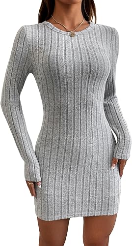 Photo 1 of  FBA-AZ-MMC Size: Small MakeMeChic Women's 2 Pi...i Mini Dress Set Grey S